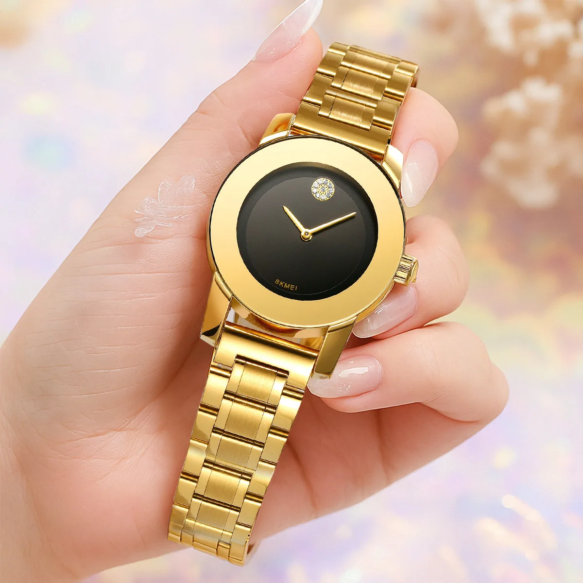 New Genuine Brand Women's Quartz Watch with a Classy Look, Light Luxury, High-Quality Women's Watch, Best-Selling Watch for Female Students in European, American, Japanese, and Korean Styles, Suitable for Outdoor Use, a Casual Watch for Women, the Best Gift for Her