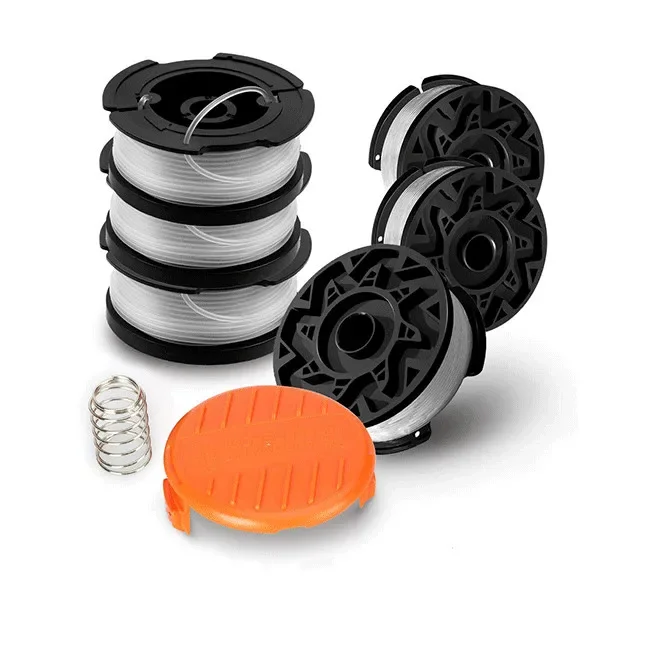 For BLACK and DECKER AF-100 / AF-100-BKP /  AF-100-32ZP Lawn Mower Accessories Cutting Line Head with Lid and Spring Set