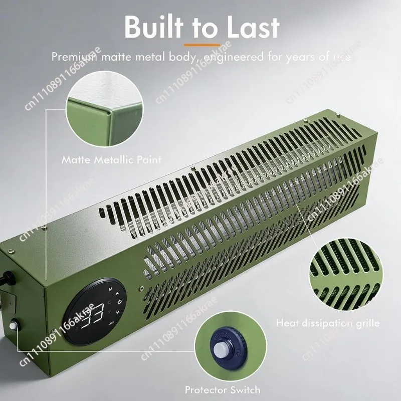 for Pump room intelligent antifreeze heater 110V heater wall mounted convection heater radiator