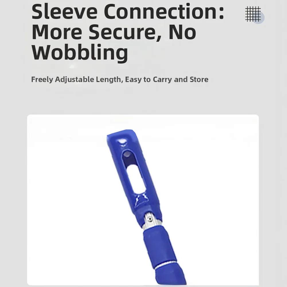 For Cleaning Brushes Telescopic Pool Pole For Thorough Pool Cleaning Lightweight Aluminum Alloy Effortless Extension