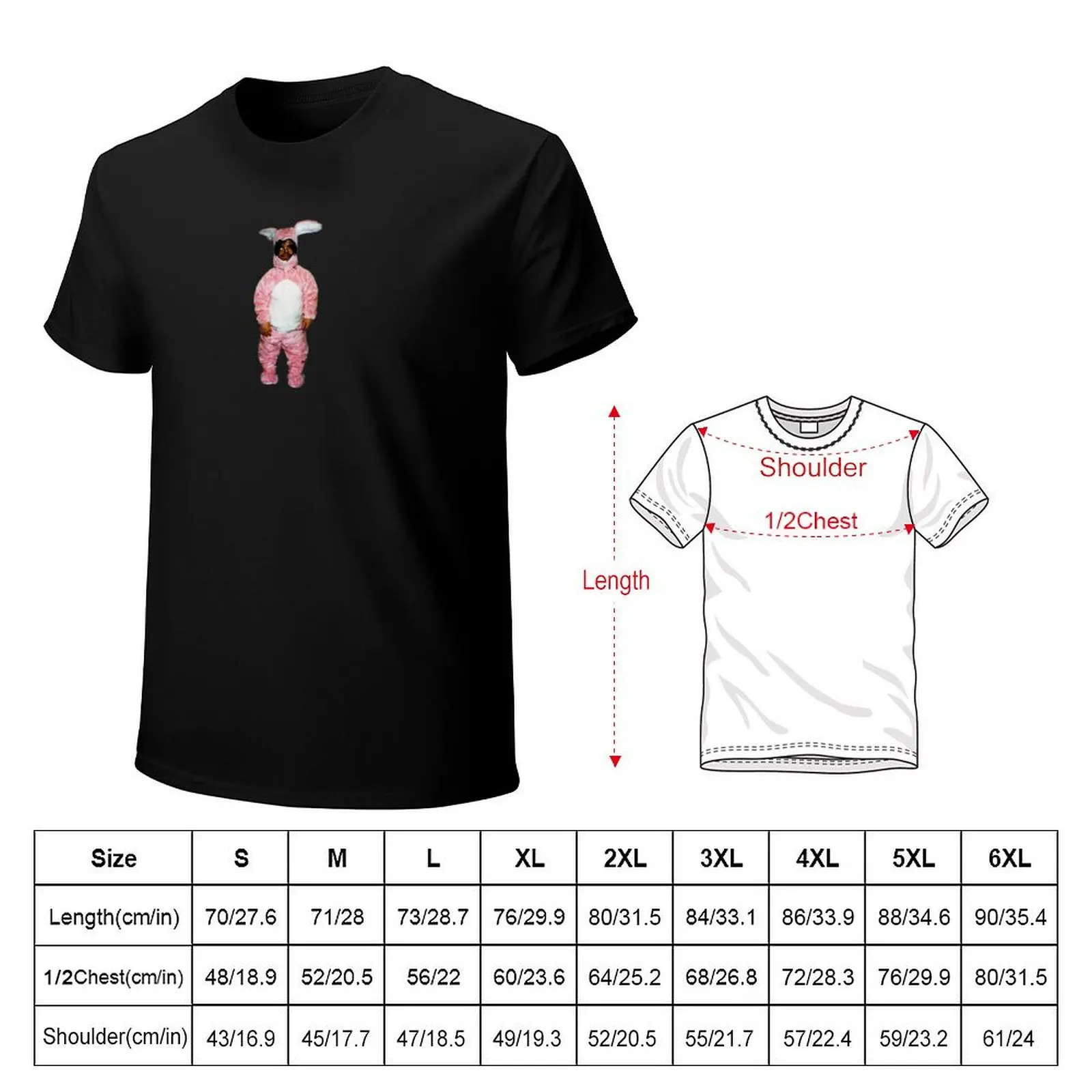 Hank the Angry Easter Bunny T-Shirt funny t shirts cotton T-Shirt