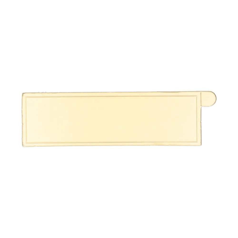 100pcs Durable Rectangle Mousse Cake Boards Food-Grade Handle Cupcake Base Coasters Cardboard Dessert Display Tray Cake view 2