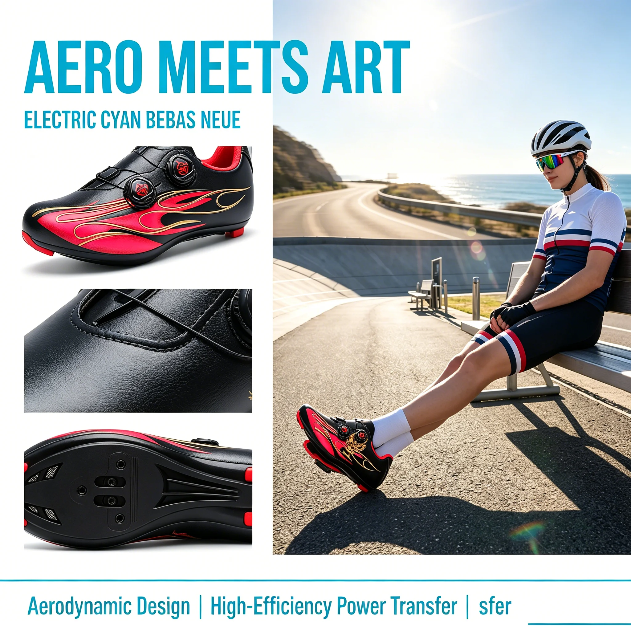 รองเท้าจักรยานแบบสปีดไซเคิล รอ - Road Bike Cleats บทวิจารณ์และราคา