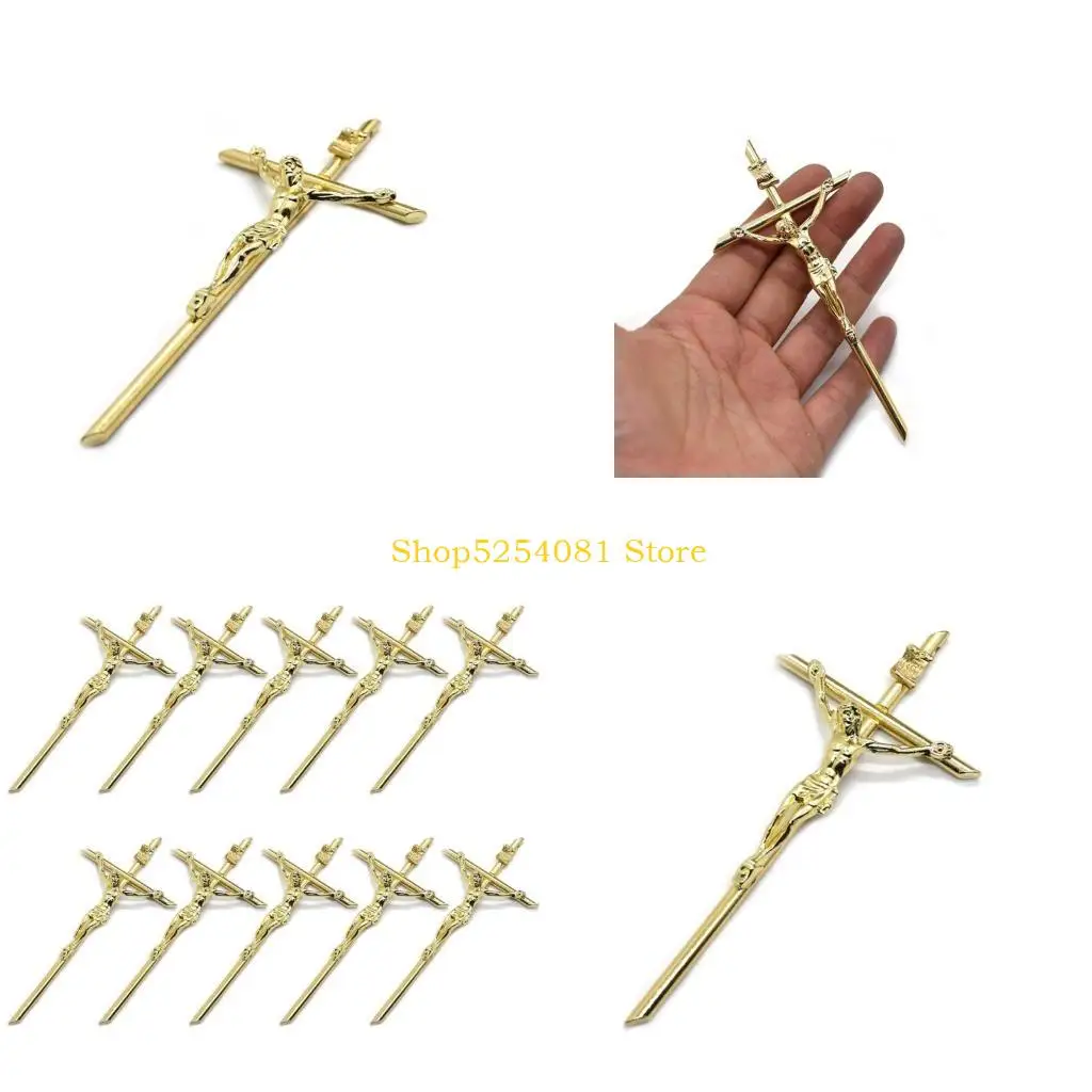 

AXYC 10 шт. металлическое католическое распятие крест настенные украшения религиозные благословения