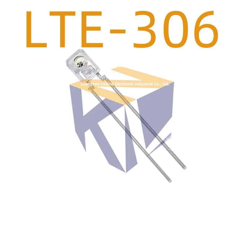 10pcs/pair LTE-306 LTR-306 DIP-2 Infrared Emitter Detector LTE306 LTR306