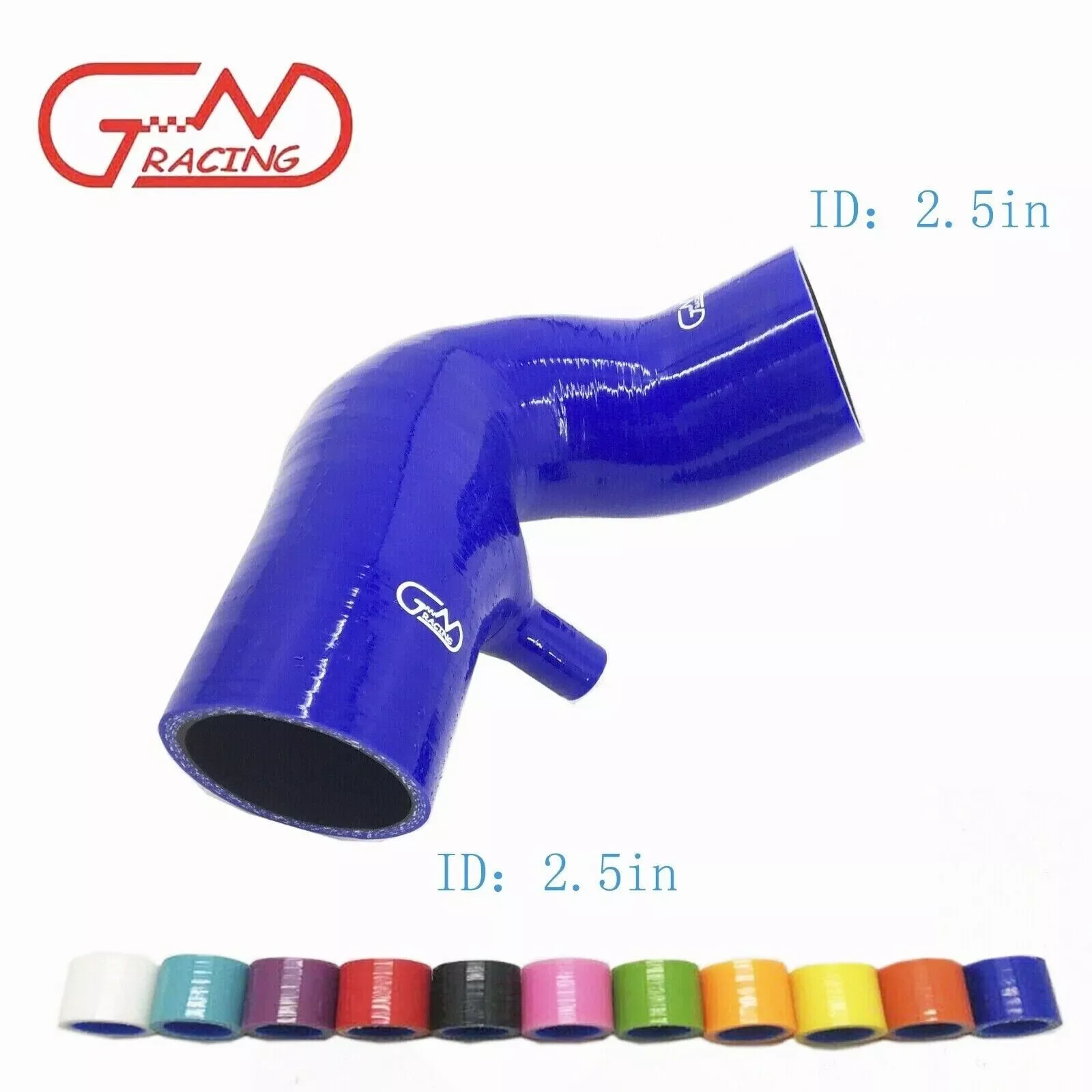 4-PLY Fit 2002-2008 Mini Cooper S R52 R53 Silicone Upper Intake Hose Kit
