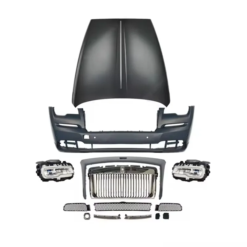 Classic Car Restomod Body KitsOld To New Body Kit For Wraith Body Kit With Front Bumper Grill Hood Headlight 2015 2016 2017 To