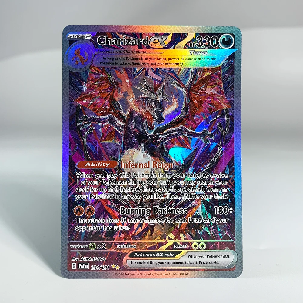 

Holographic Game Trading Collection PTCG Proxy Cards CharizardEX LguiaV Latios Singl PKM Foil Cards MCharizard EX(GX) Toys Gifts