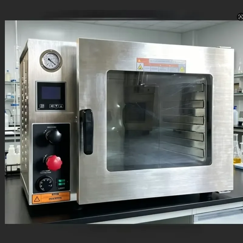 New All Stainless Steel Desktop Vacuum Drying Oven 20L/50L Laboratory test Box Stainless Steel Inner Liner