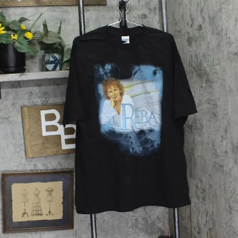Alstyle Vintage Reba McEntire Tour 07 2007 Concert Band TShirt Tee Black XL