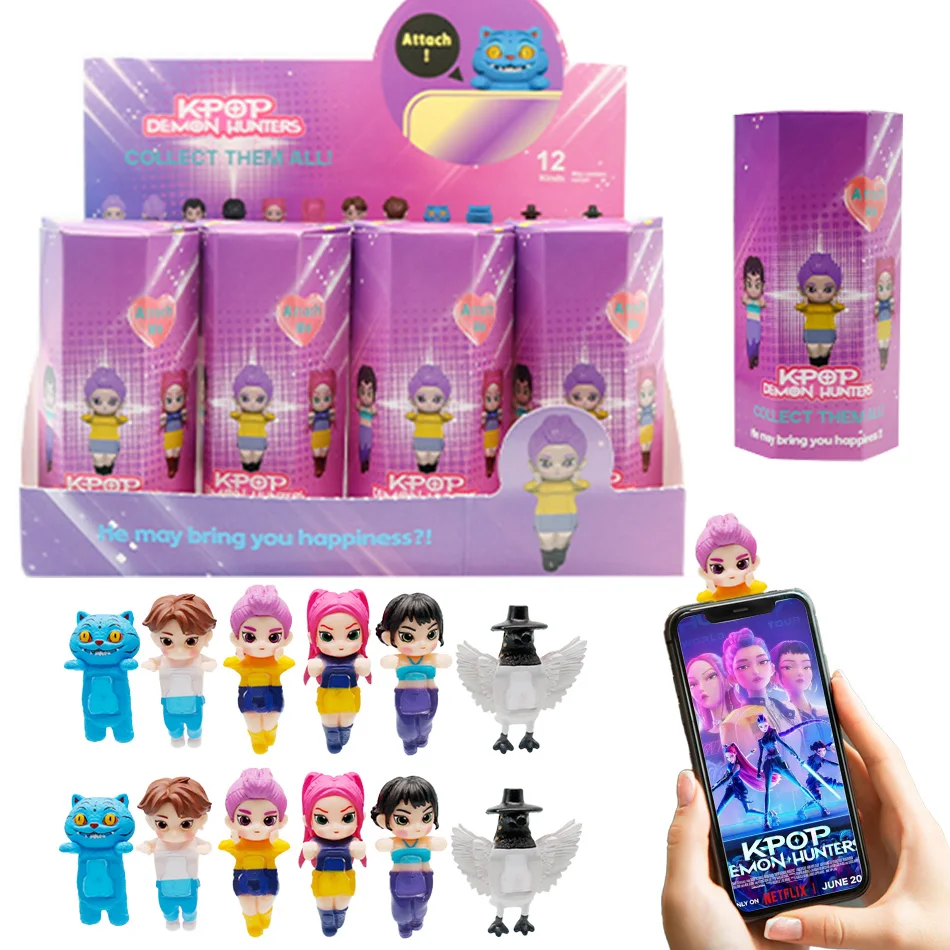 

Горячая вечеринка Ангел KPop Охотники на демонов Слепая коробка Украшение автомобиля Экран настольного компьютера Купидон Ручная мода Игровая кукла Подарок на день рождения