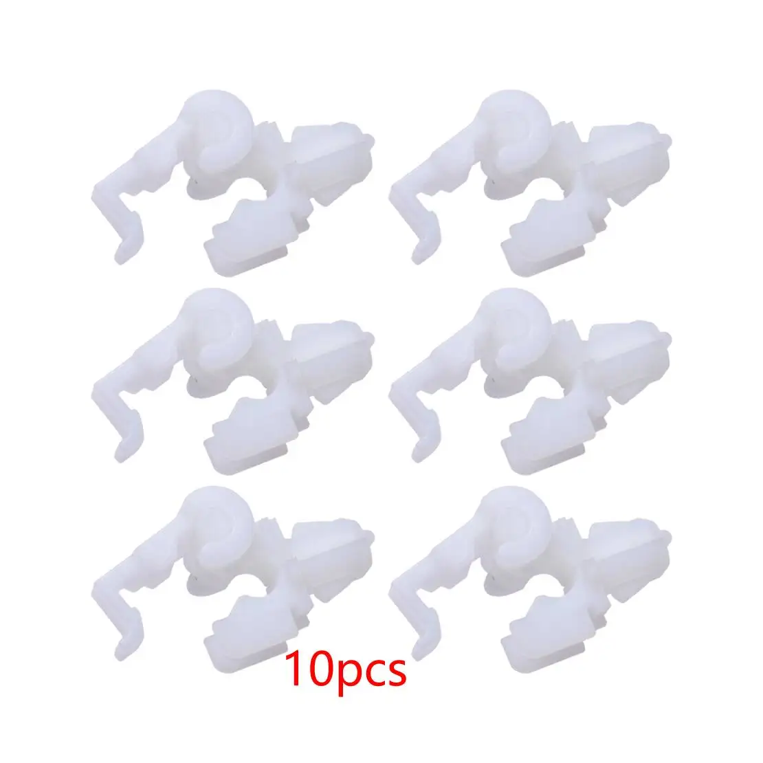 10pcs Tailgate Door Lock Rod End Clip E6DZ-5421952A Fit for Ford Taurus Sable Explorer F Series Mazda B-Series Mercury