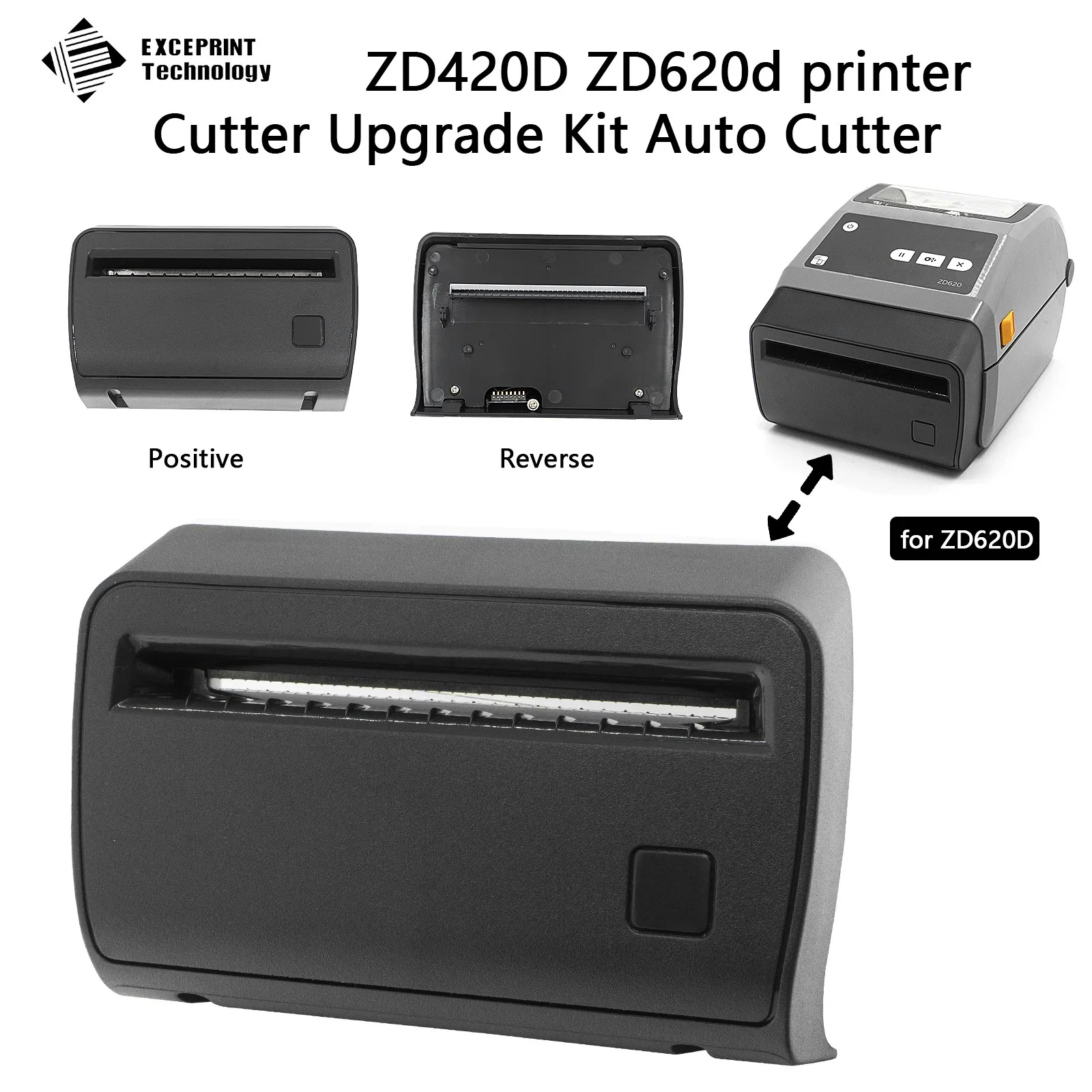 Auto Cutter Assembly for Zebra ZD420D ZD620D Printer,P1080383-417