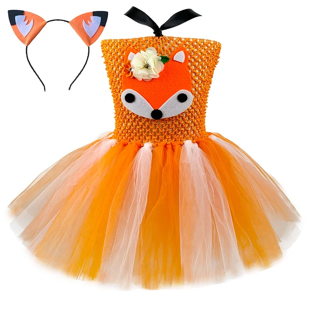 Disfraces de Halloween de zorro Animal para ninas vestido de tutu para fiesta de cumpleanos traje de sesion de fotos para ninos ropa de Carnaval para ninos AliExpress