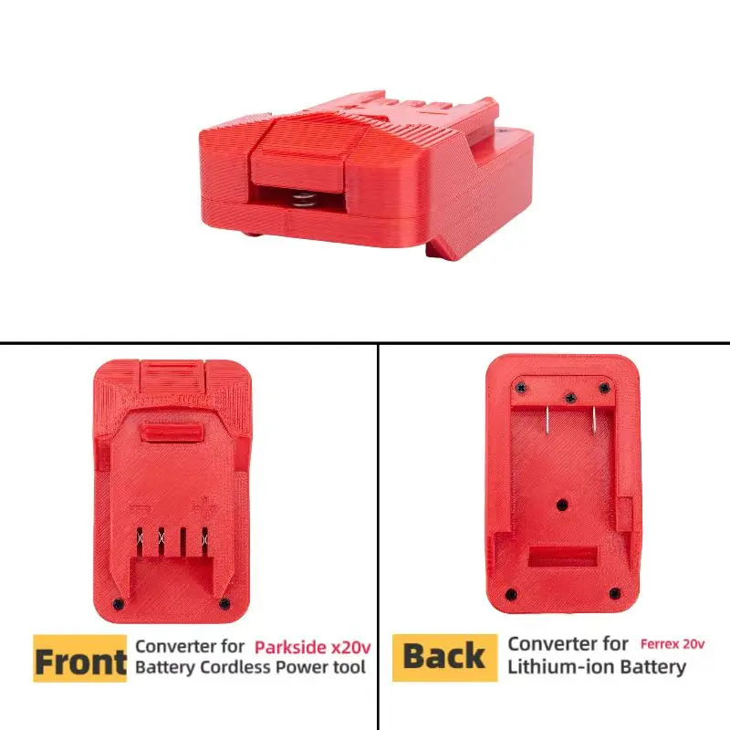 Imagem -04 - Adaptador de Bateria para Aldi Ferrex Activ Energy Compatível com Parkside Lidl s Tools Converter Não Inclui Ferramentas e Bateria