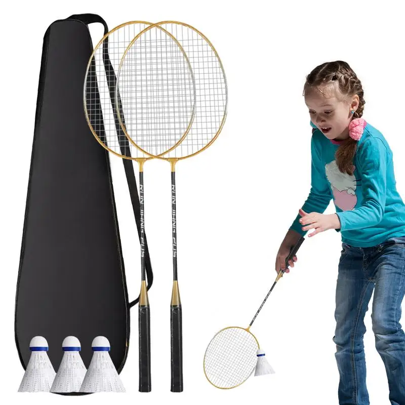 Raquette de badminton professionnelle pour adultes, équipement de badminton léger, absorbant la sueur