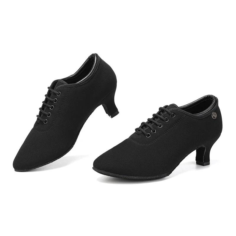 Modern Dance Shoes Women Ladies Waltz Dancing Shoes Ballroom Latin Dance Shoes For Women 5cm Modern Stable Heel Dance Sneakers