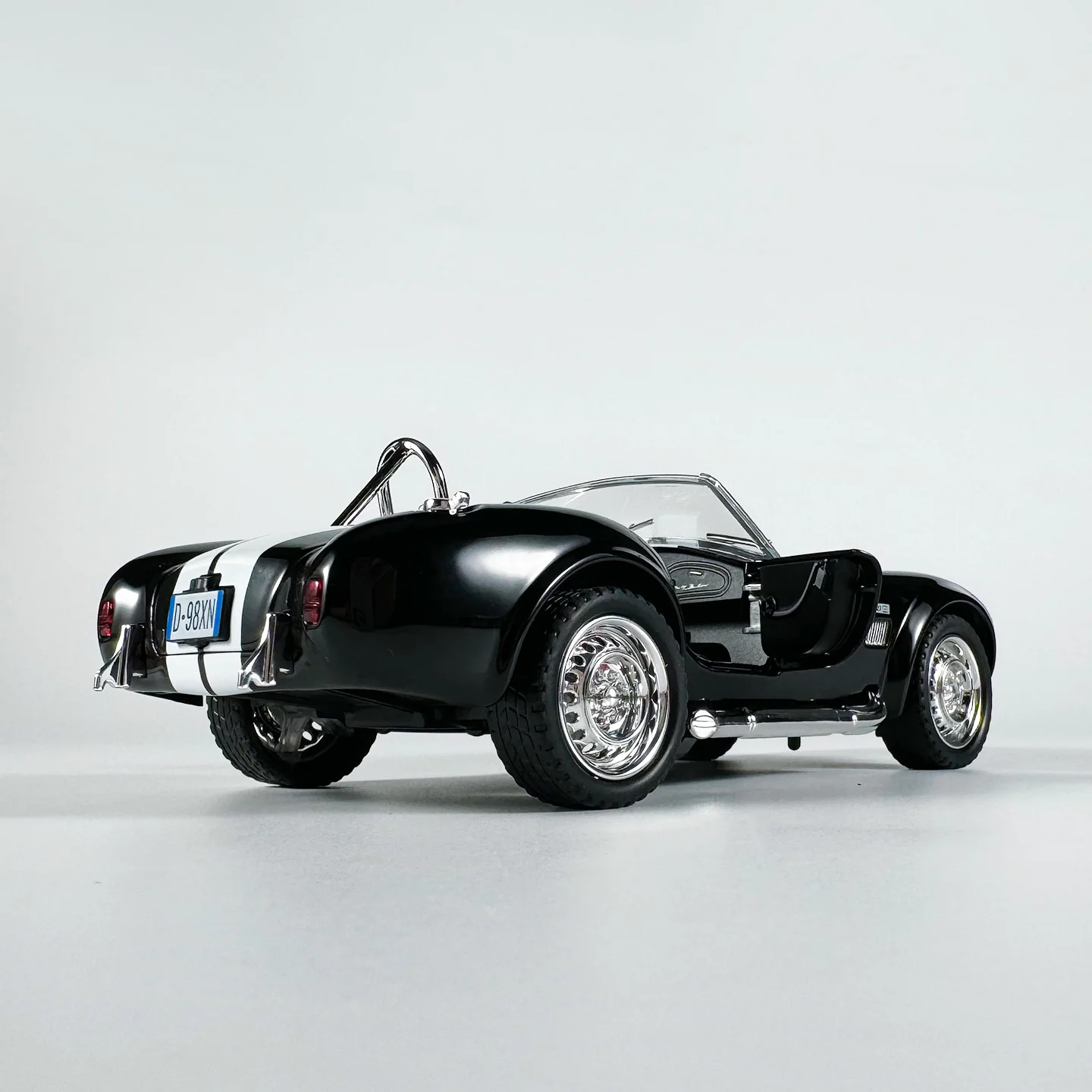 1:22 Cobra converteerbaar supercar-legeringsmodel, prachtige desktopornamenten, de beste collectie voor automodelliefhebbers