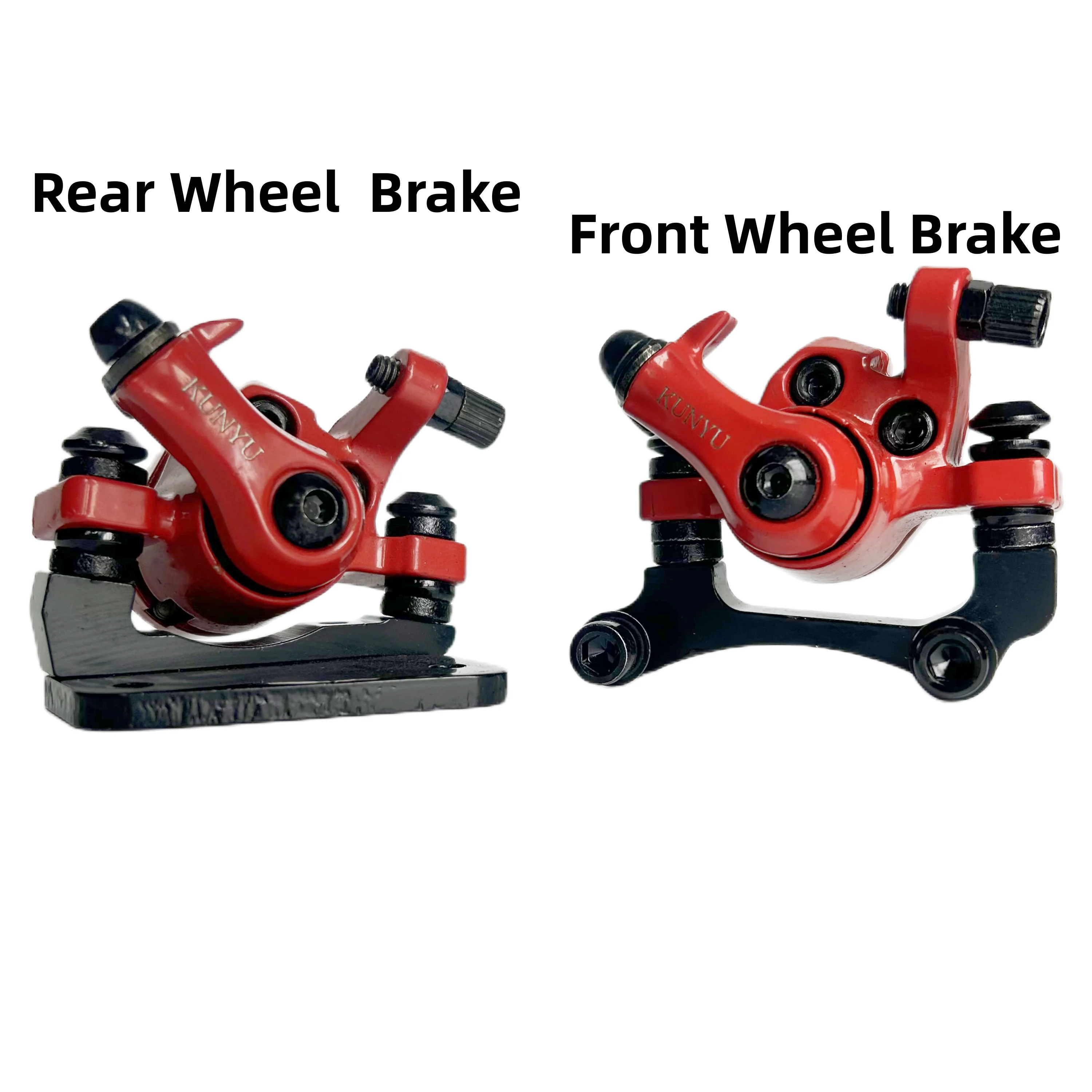 Electric Scooters  Rear Front brake  For KUGOO M4 and M4 PRO electric Skateboard brake base 140MM Disc brake spare parts