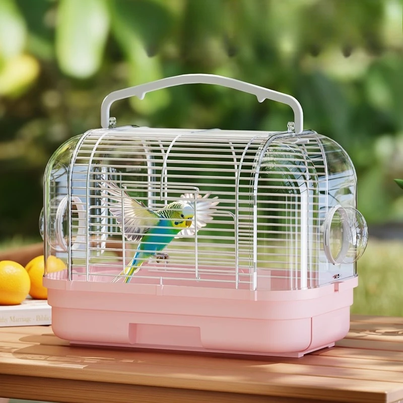 

Portable Parrot Outside Cage Outdoor Bird Cage Special Bird Bag Easy Interaction Pet Carrying Supplies Household Bird House
