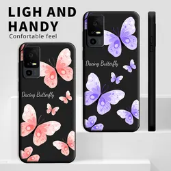 For TCL 40 10 SE Case Soft Silicone TPU New Floral Dinosaur Fashion Style Phone Case For TCL 40R 5G TCL10 SE 40 se Back Cover