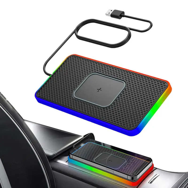 Wireless Charging Pad For Car Non Slip Fastcharger uninterrupted power with our wireless charging pad Charger Fast Charging