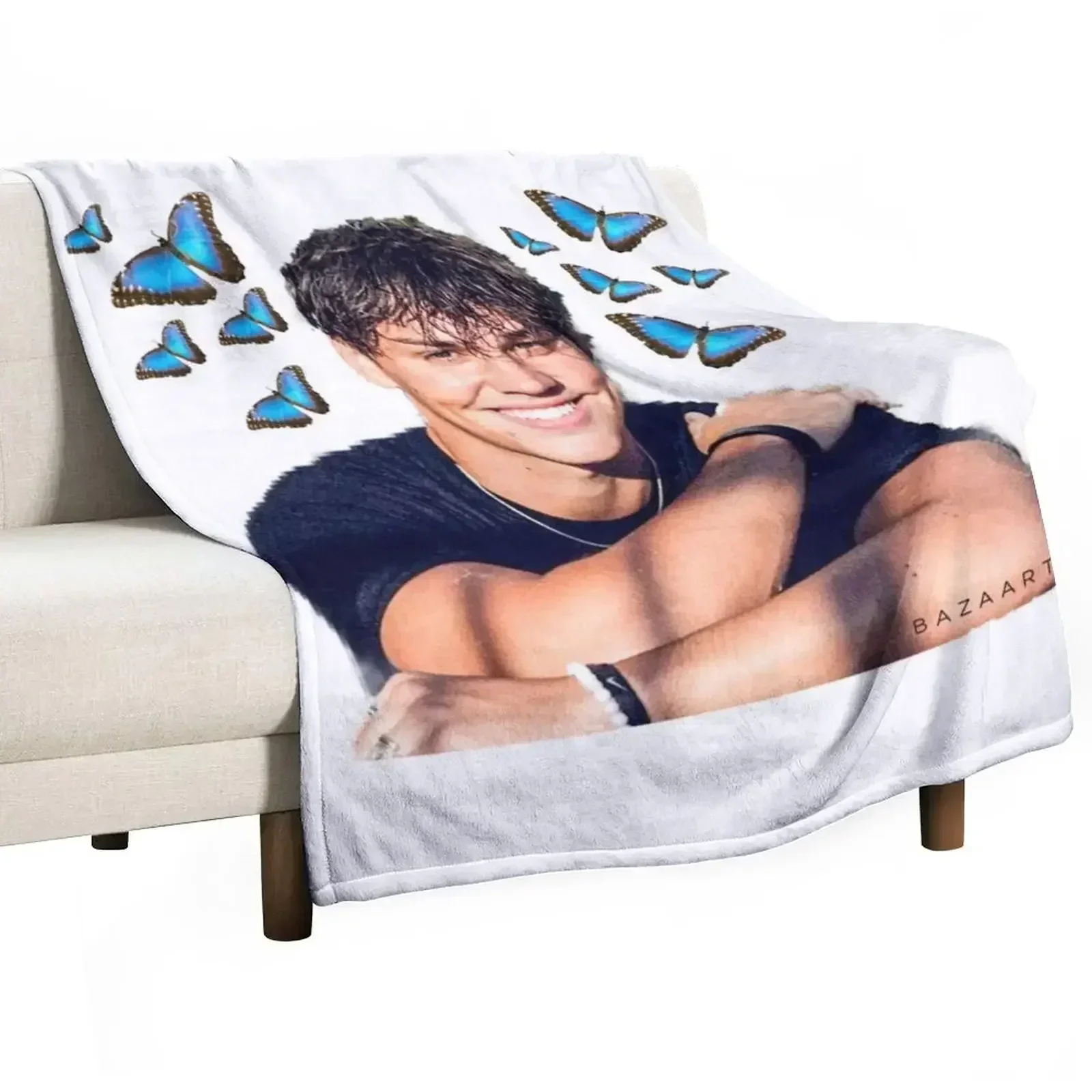 

Noah beck Throw Blanket Camping sofa bed Sofa Multi-Purpose Blankets