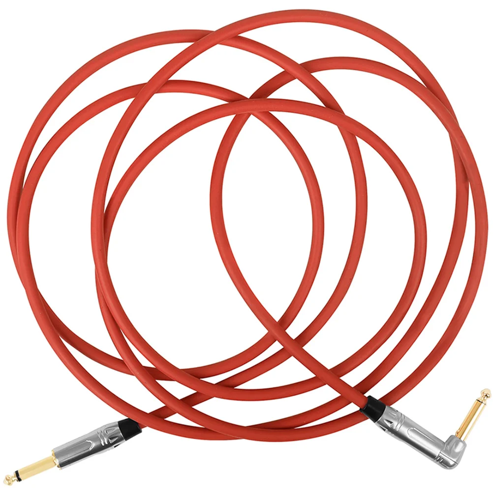 

3m Copper Metal Rubber Instrument Connection Cable Stable Audio Cable For Guitar And Bass Professional Recording Gear