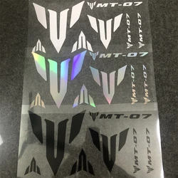 Motorcycle sticker helmet sticker for Yamaha MT-07 motorcycle decal Cover scratch sticker motorcycle accessories