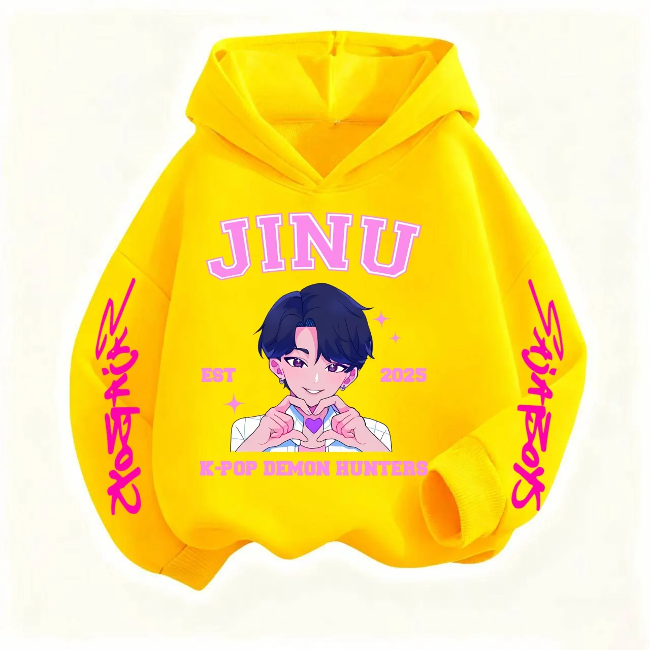 K-POP شيطان الصيادين هالوين هوديي! مطبوعات كرتونية ممتعة على سويت شيرت مريح للأولاد والبنات. اختيار المفضل في جميع أنحاء العالم