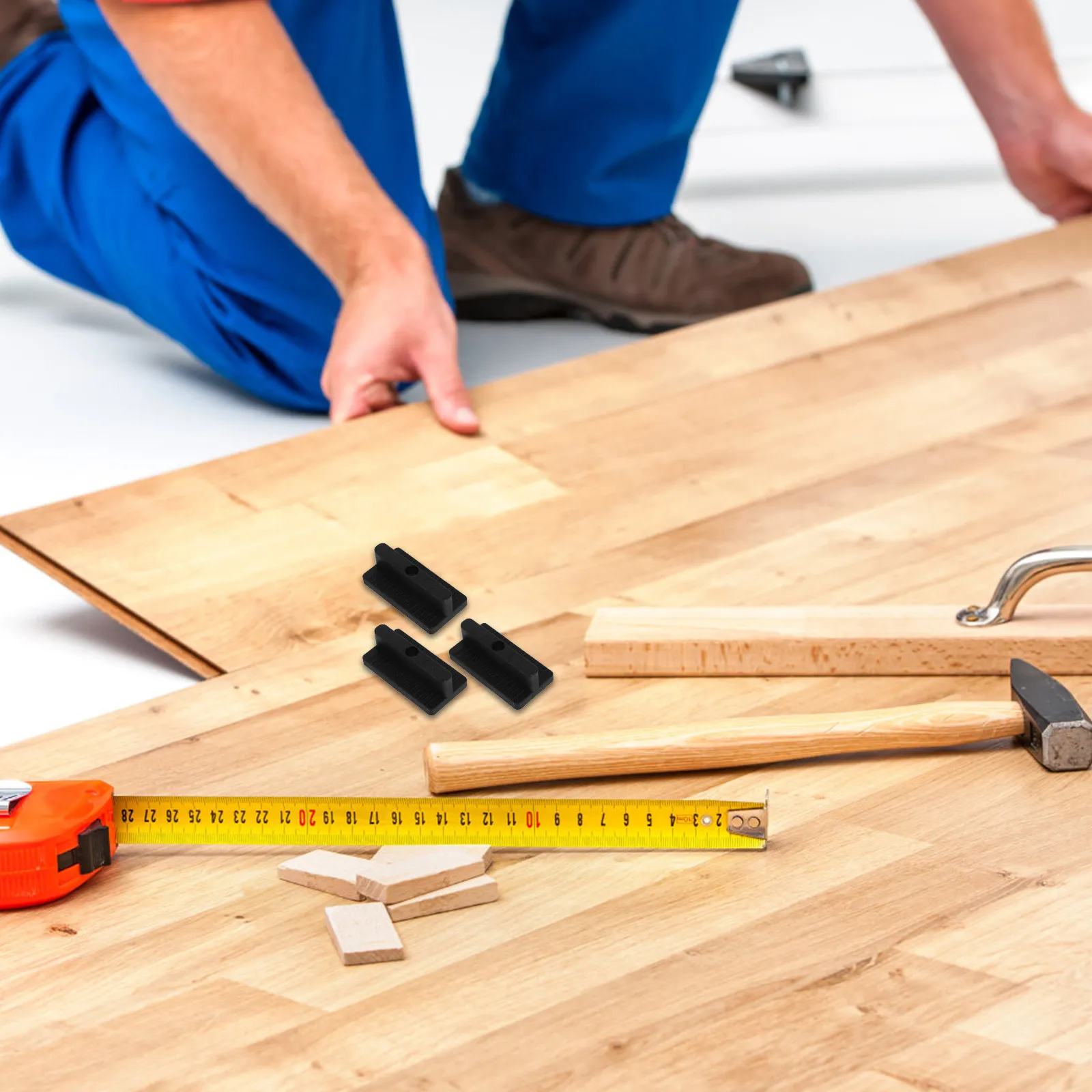 

200 шт. пластиковых скрытых креплений для композитного настила, клипсы для крепления к краю, наружные крепления для террас, для садовых и парковых покрытий, ограждений