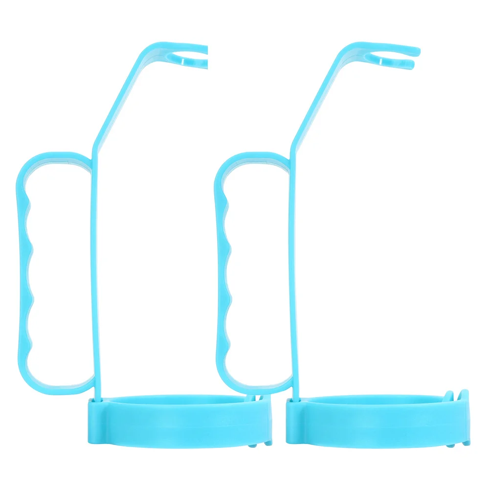 

2Pcs Plastic Pouring Handle Reliable Drink Bottle Holder Easy Carrying for Outdoors Plastic Pouring Handle Drink Bottle Grip Bar
