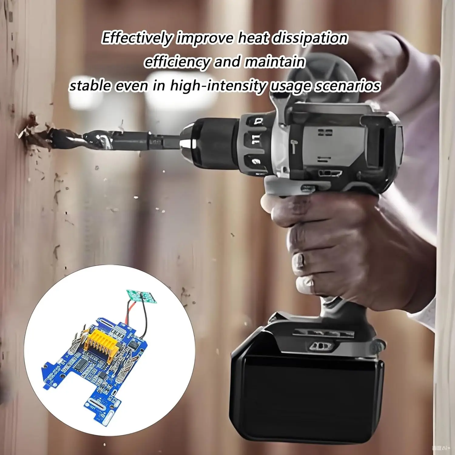 1-30 Stück Schutzplatinen für Makita BL1830 BL1840 BL1850 BL1860 18V Li-Ionen-Akku Steuerplatine Elektrowerkzeug-Teile – Detail 5