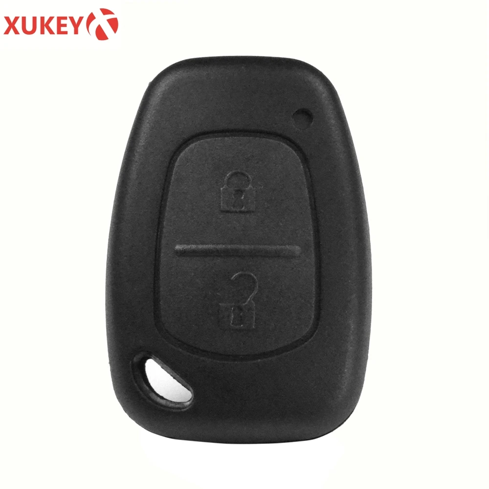 Carcasa para llave de coche remota de 2 botones, Fob para Renault Kangoo Traffic Master Vivaro Nissan Interstar Primastar fit VAC102/NE73 Blade