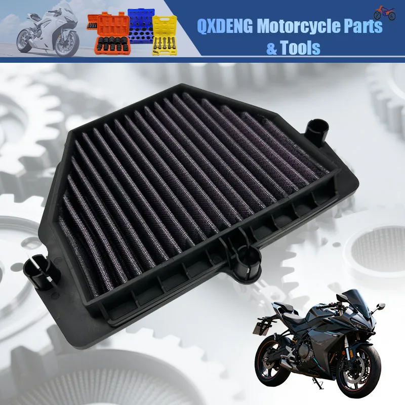 1 Stück Hochleistungs-Motorrad-Luftfilter für CFMOTO 675SRR 675SS 675NK Ersatz P-CF67N25-01 0HTV-112000-7000