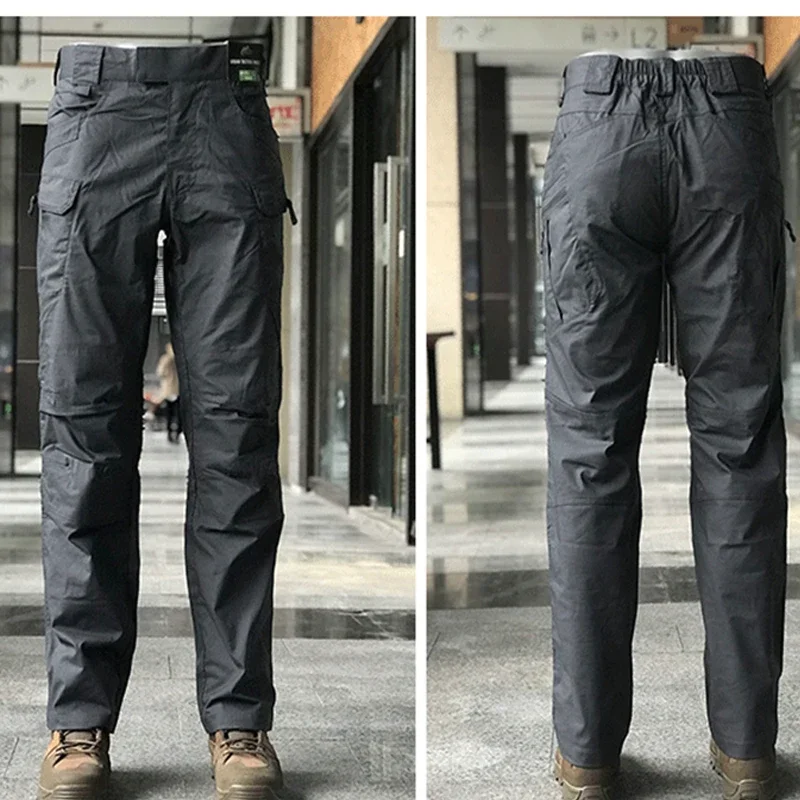 

Outdoor quick drying pants tactical pants wear-resistant military pants multi pocket loose work pants combat pants training pant