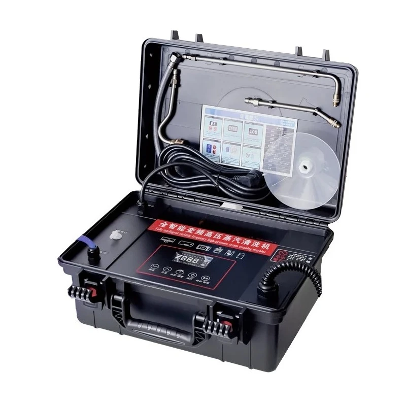 Direct drive silent brushless high pressure steam cleaner equipment