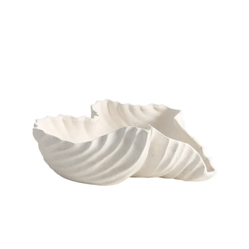 

Modern simple irregular texture fruit plate model room hotel home living room entrance bedroom decoration ornament