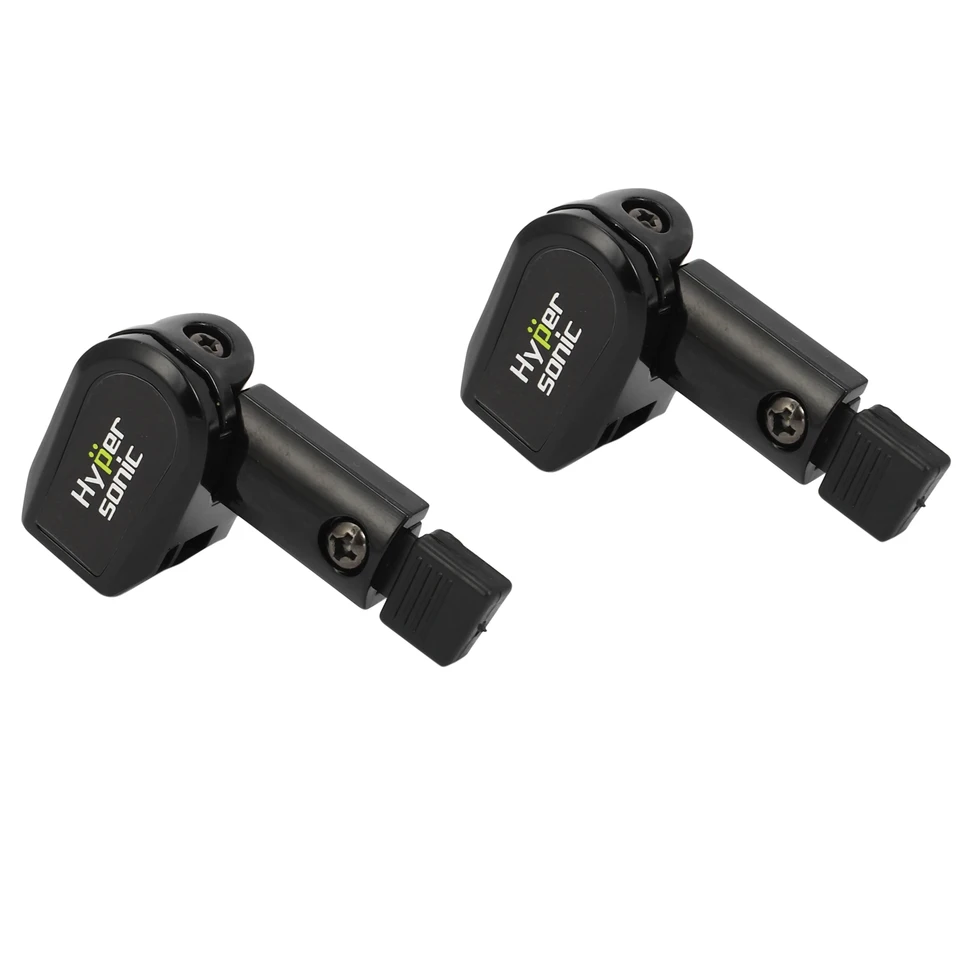 Hypersonic 2Pcs Universal Black Car Windshield Wiper Stand for