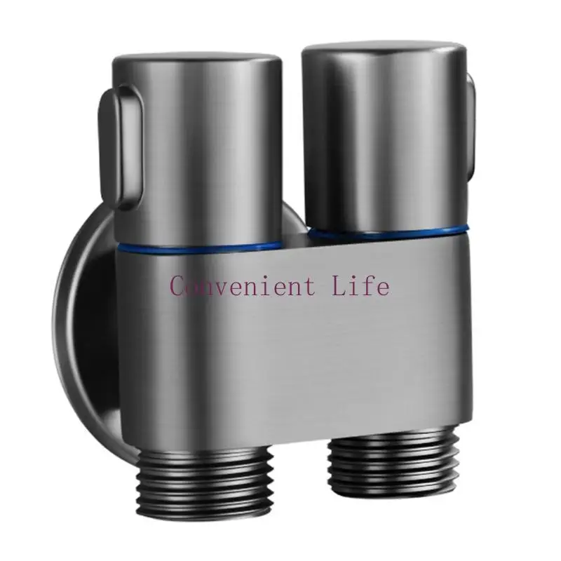 

L1EE Three-way Dual-Control Washing Machine Faucet Mops Faucet Gray