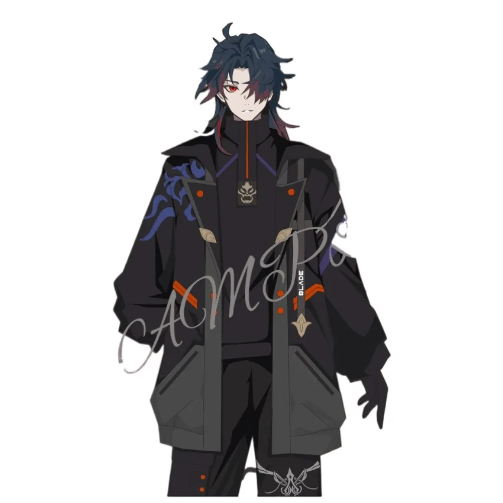 

Официальный Honkai: Star Rail Blade YingXing, игра для косплея, ветровка, толстовка, брюки, комплект подарков, костюмы с лезвием, бархат