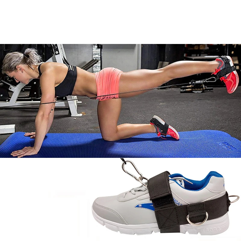 1 PC Ankle Straps gym Fitness Anklet Sports Anklet Foot Buckle Ankle Weights  gym Ankle Shackles Bodybuilding Resistance Strap