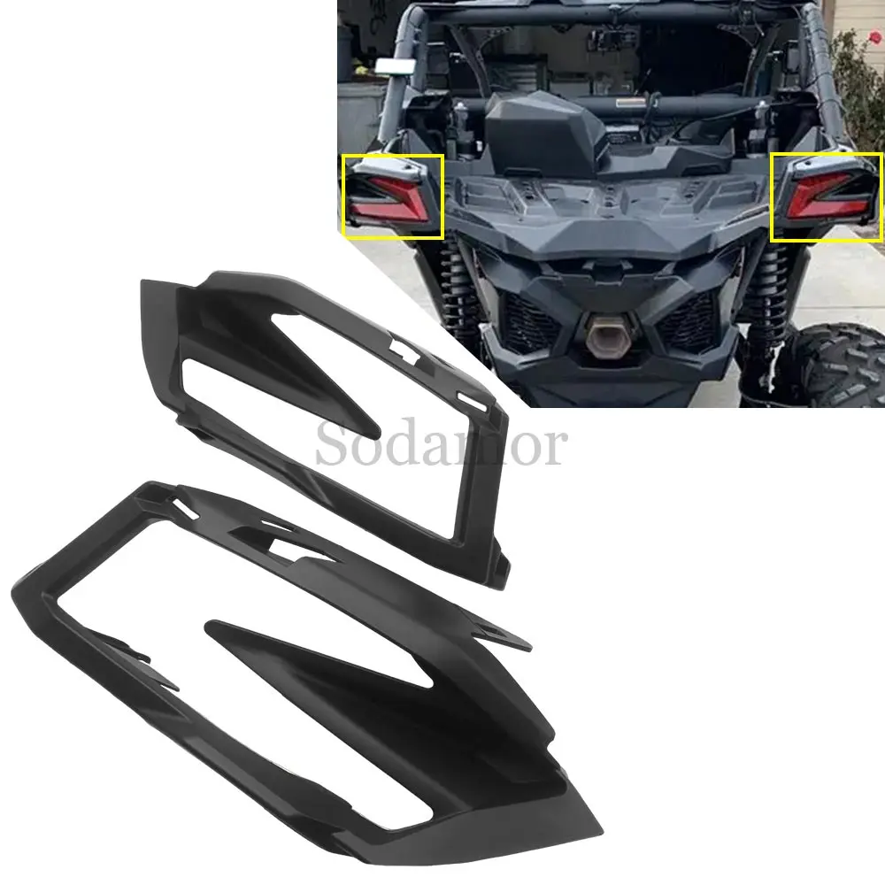 

Для Can-Am Maverick X3 Max R XDS 4x4 Turbo 705010686 705010687 Защитный задний стоп-сигнал, крышка заднего фонаря, аксессуары для UTV