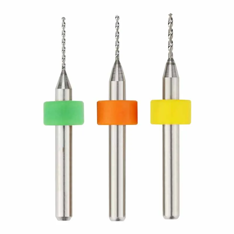 10pcs 0.1~3mm PCB Drill Bit Micro Drill Bit PCB Printed Circuit Board Drilling Tool Shank Carbide Hole Drilling Cutter