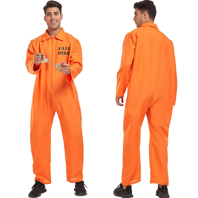 할로윈 소방관 의상 롤플레잉 게임 유니폼 남성 여성 바 파티 공연 의상 남녀 모델