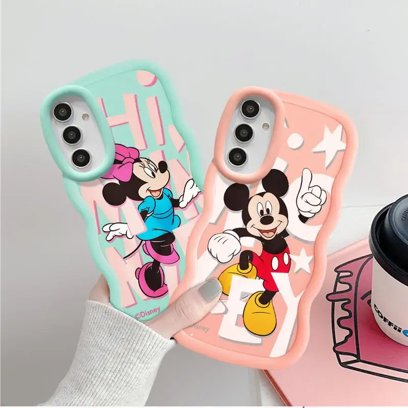 Disney Mickey Minnie Grappig Telefoonhoesje Voor Samsung Galaxy A 20S A 30S A50 A 50S A03 Core A05 S A11 A12 A13 A14 A15 A 21S Softshell