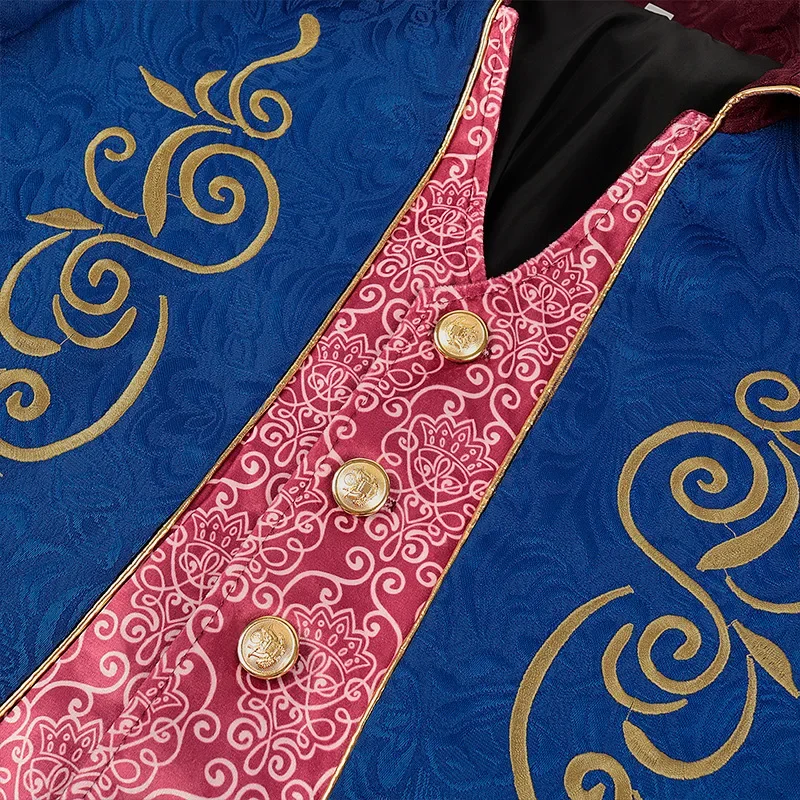 Tailcoat bordado vintage para homens, casaco vitoriano gótico, traje de Halloween, jaqueta Jacquard Smoking, Steampunk medieval