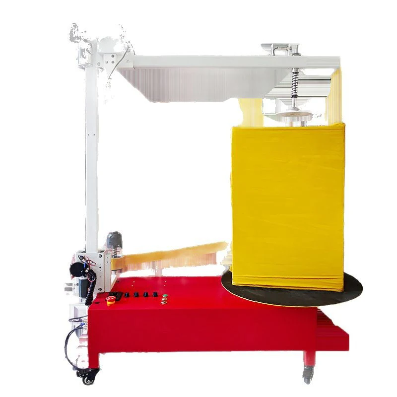 Electric tape baler Carton packaging machine Fully automatic stretch film baler Tape wrapping machine