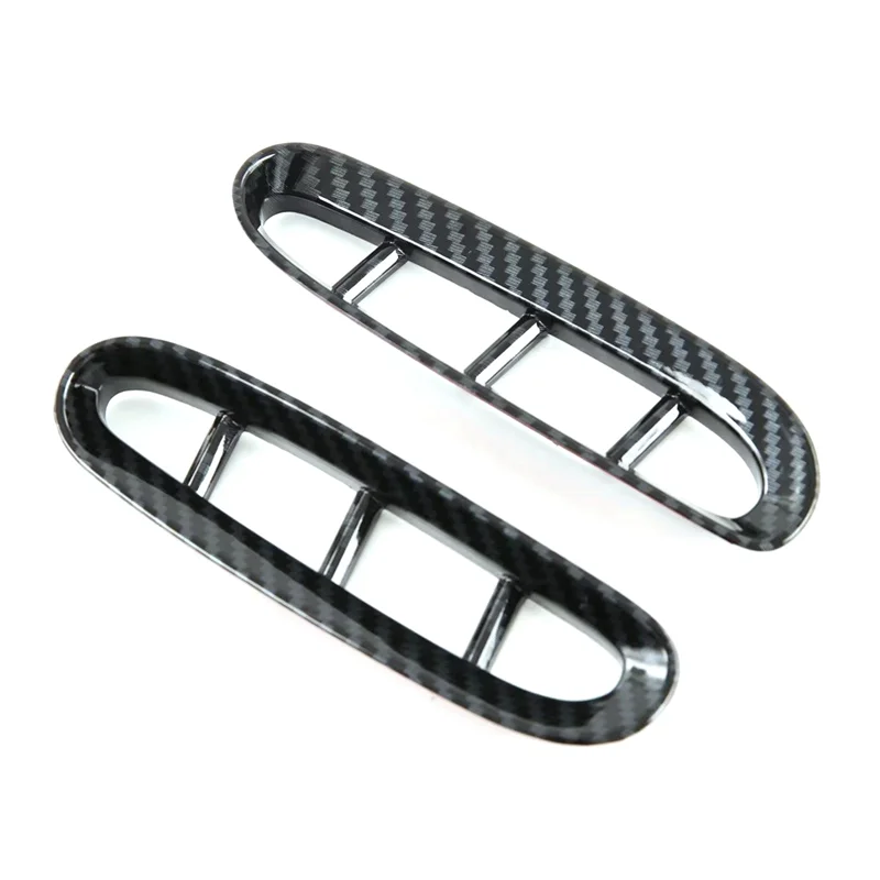 혼다 ZRV ZR-V 탄소 섬유 자동차 프론트 펜더 사이드 에어 벤트 커버 트림, 자동차 스타일링, 2022 +