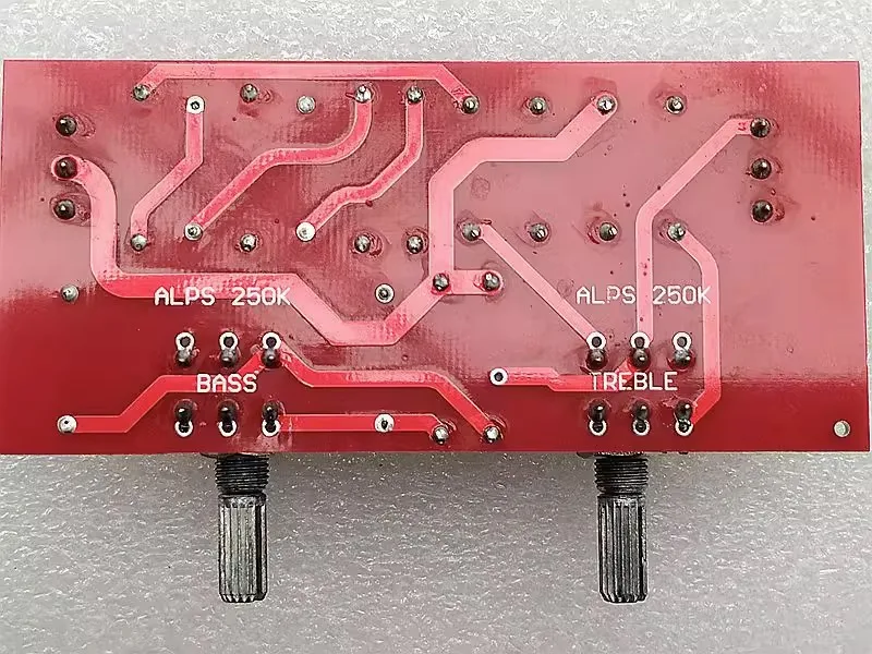 Fever Pre-stage Passive Attenuation Tone Board with High and Low Bass Passive Tone Control Circuit Hifi Finished Board